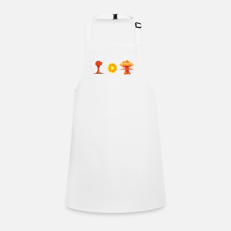 Uranium Fission Nuclear Engineering Theme Children's Apron