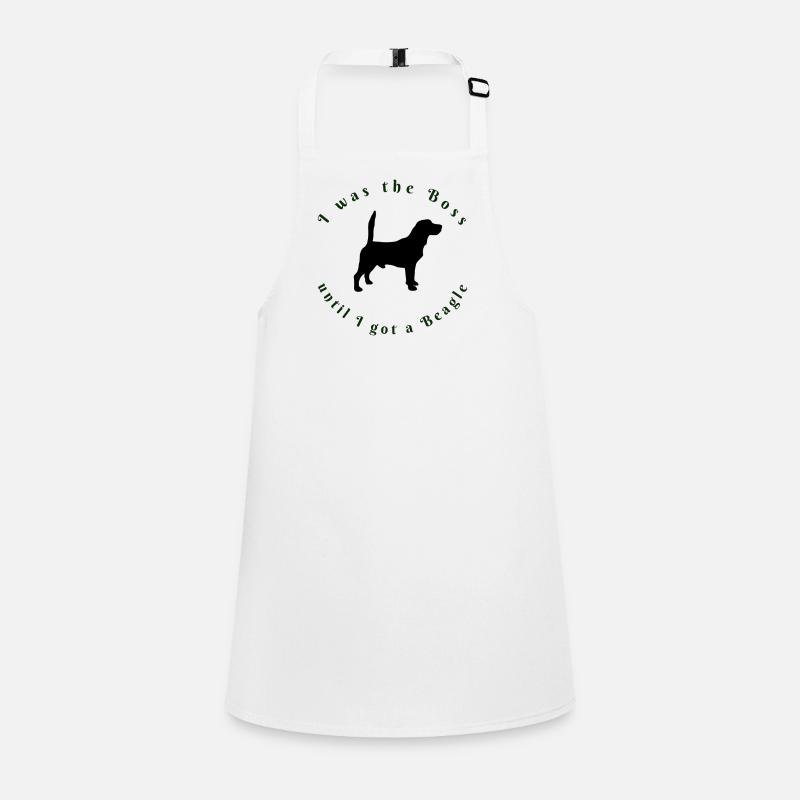 I Was The - Beagle Lovers Tee Schürze für Kinder