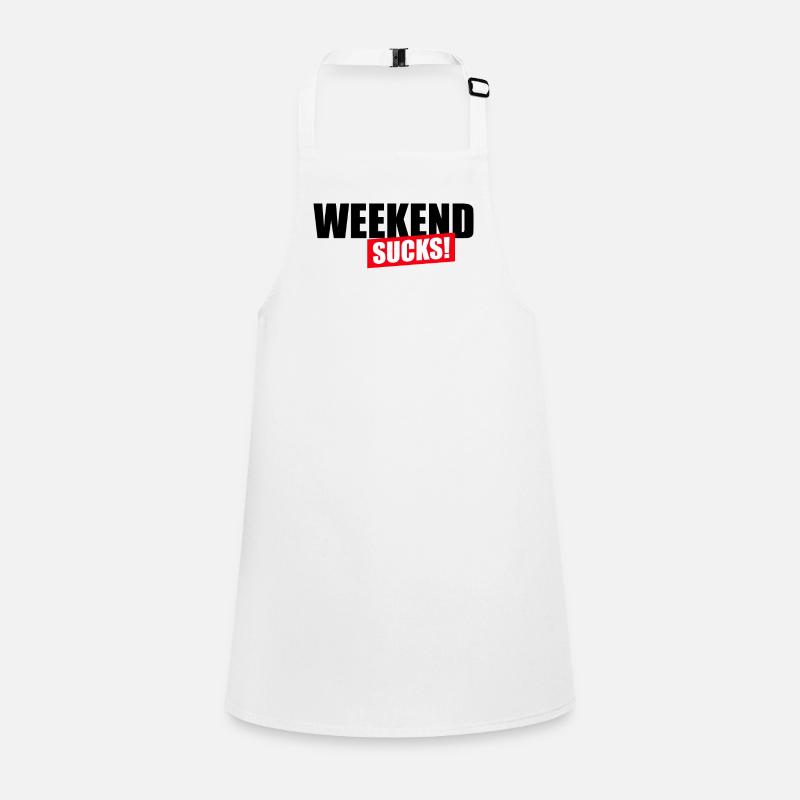 Weekend sucks Children's Apron