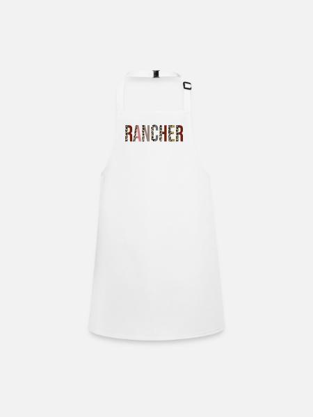 Rancher - Children's Apron - white - Front