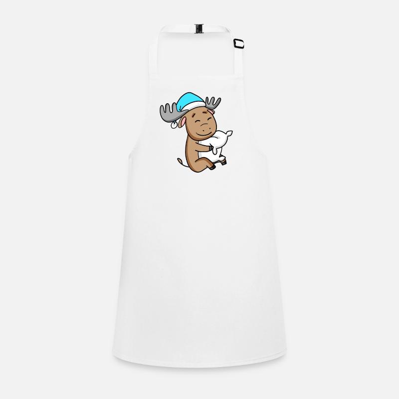 orignal doux avec oreiller et bonnet de couchage Tablier Enfant