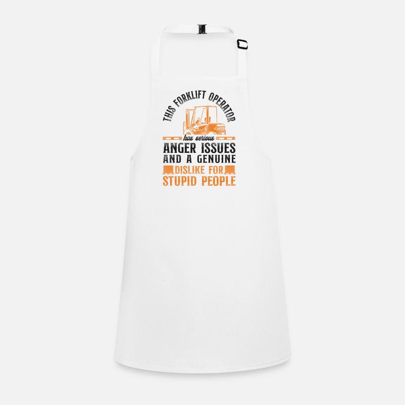 Certified Forklift Truck Operator Schürze für Kinder