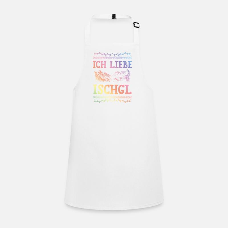 I love Ischgl Children's Apron
