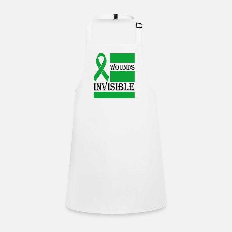 Wounds Invisible Mental Illness Awareness Children's Apron