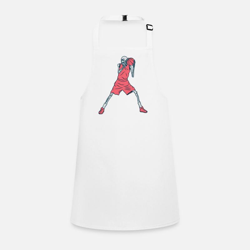 Basket-ball Squelette Tablier Enfant