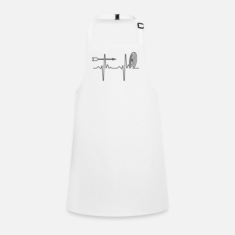 Retro Archery Bow And Arrow Archer Children's Apron