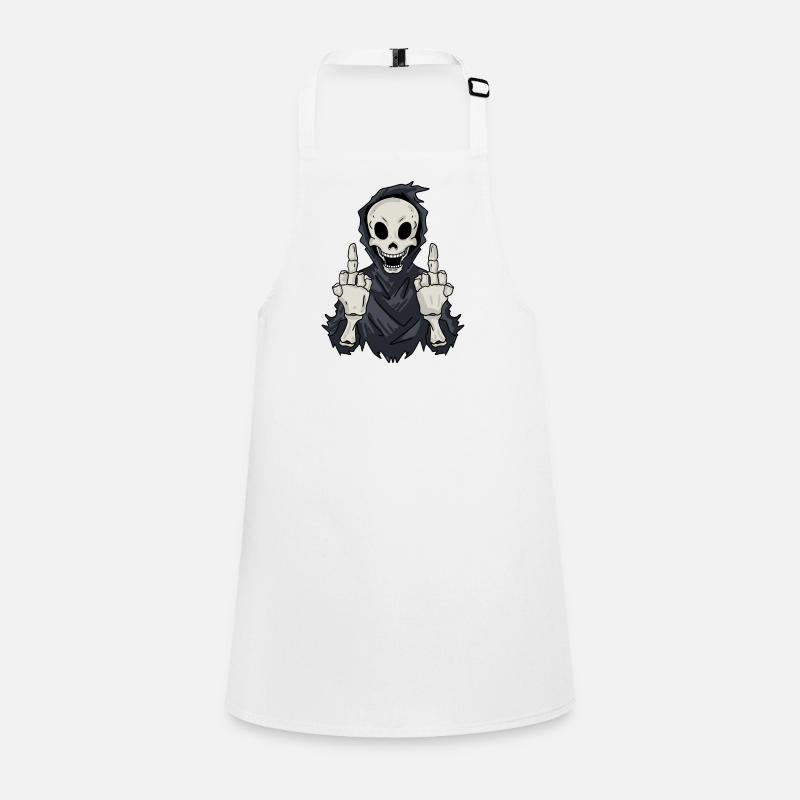 Grim Reaper montre le majeur Tablier Enfant