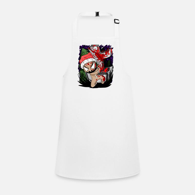 creepy gingerbread Children's Apron