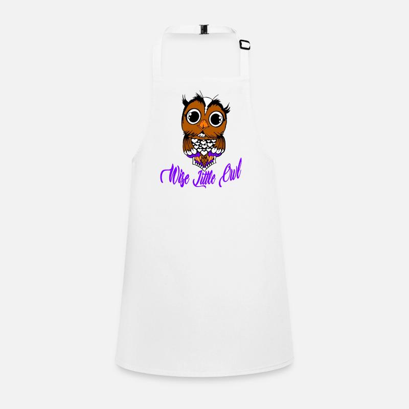 Wise little owl Children's Apron
