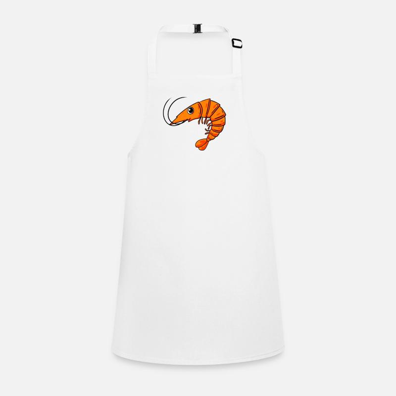 Crevettes crevettes Tablier Enfant