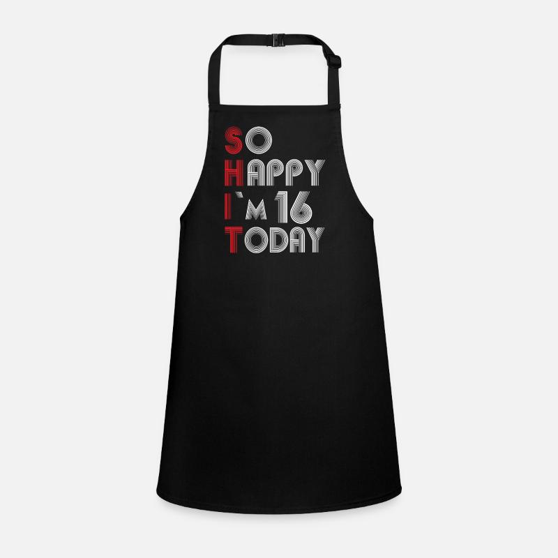 16 Birthday Children's Apron