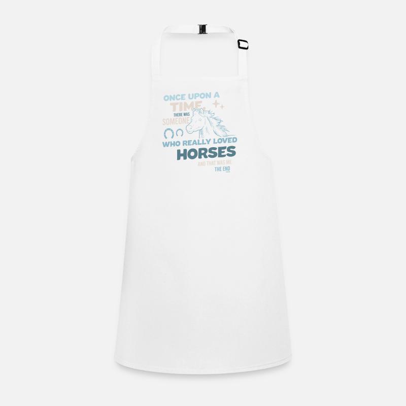 I love horses Children's Apron