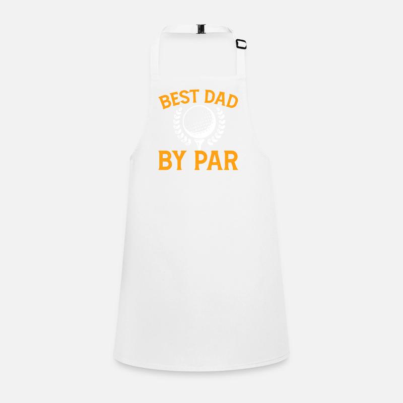 Bester Vater Von Par - Golf Schürze für Kinder