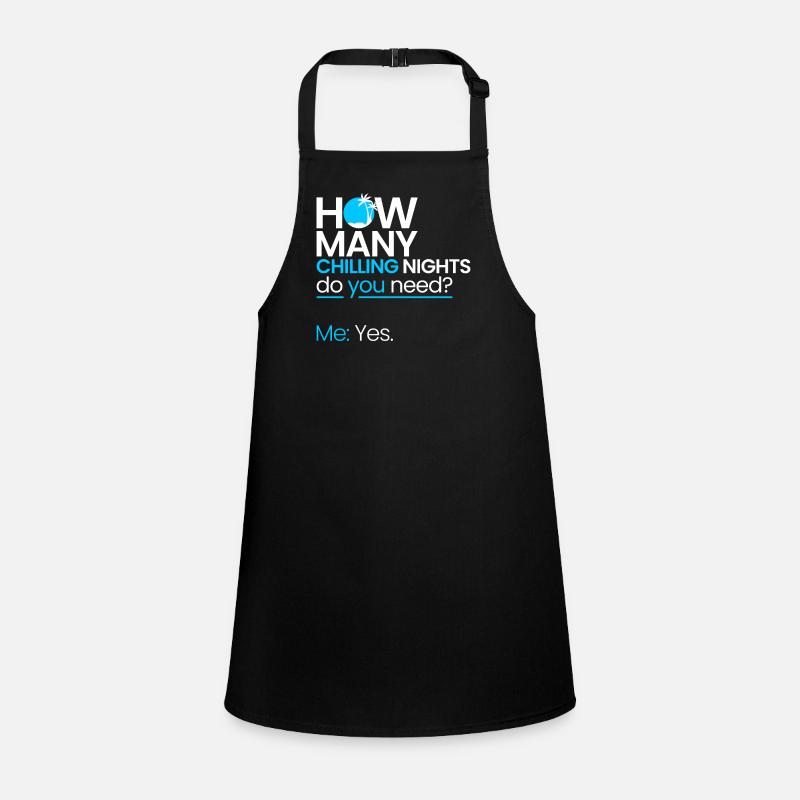 How many cool nights? Children's Apron