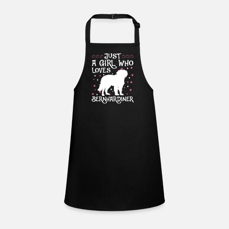 St. Bernard Gift Dogs Children's Apron