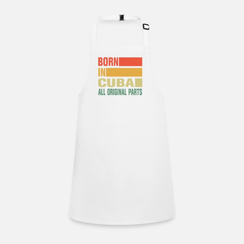 Né à Cuba Tablier Enfant