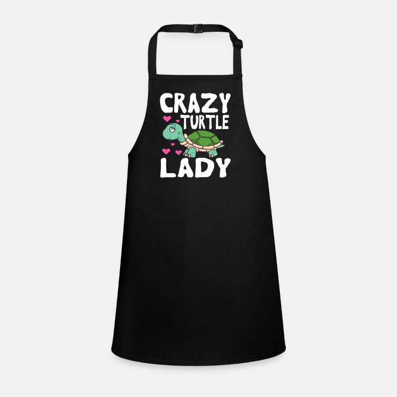Crazy Turtle Lady Turtle Mother Children's Apron