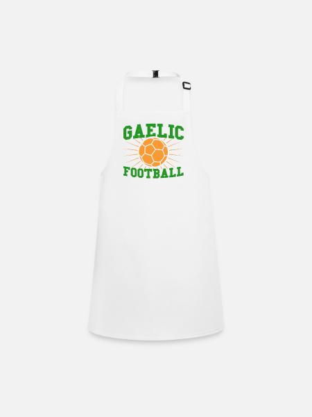 Gaelic football Irish team sport Gälisc - Children's Apron - white - Front