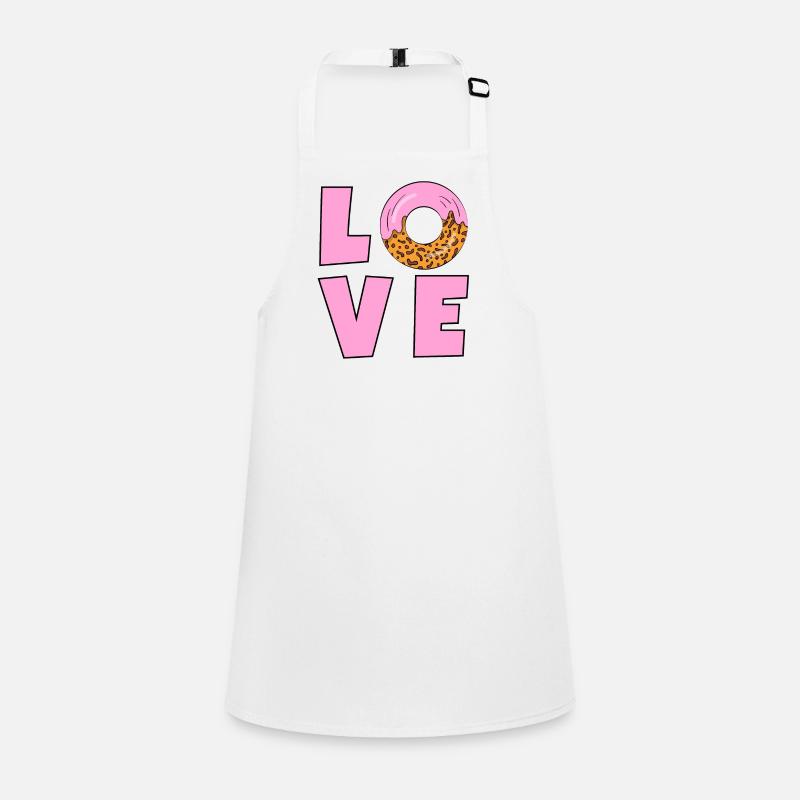 LOVE DONUTS Children's Apron