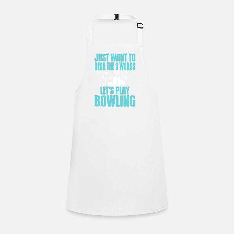 Lets play bowling Children's Apron