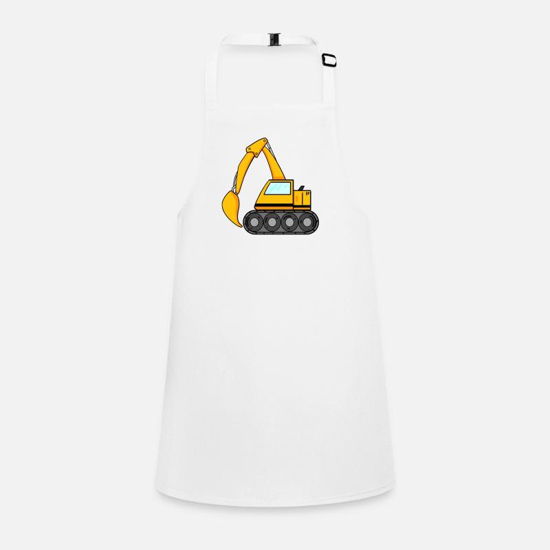 Bucket excavator excavator excavator construction machine Children's Apron