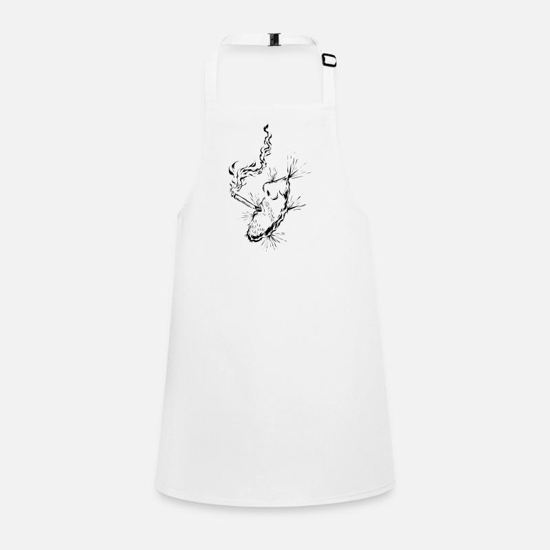 Cigarette smoking Children's Apron