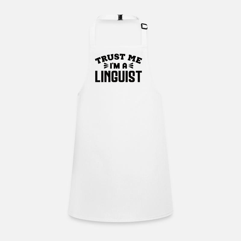 Linguist Linguists Linguists Children's Apron