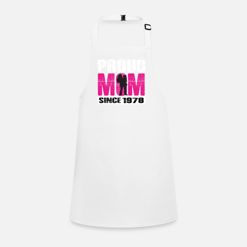 Proud Mom Since 1978 Children's Apron