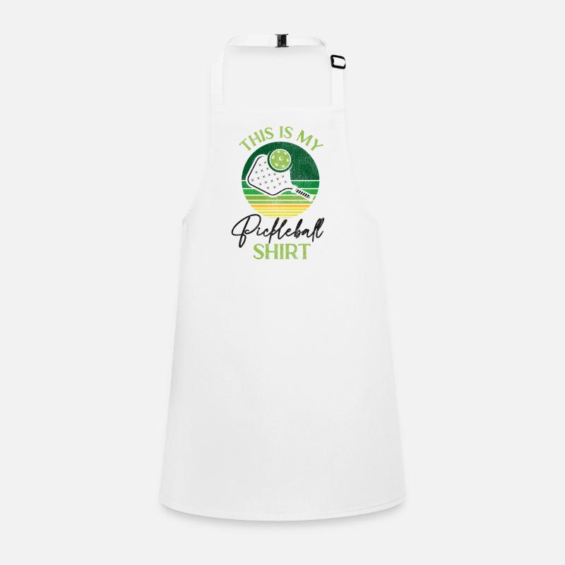 Pickleball Retro Vintage C’est Tablier Enfant