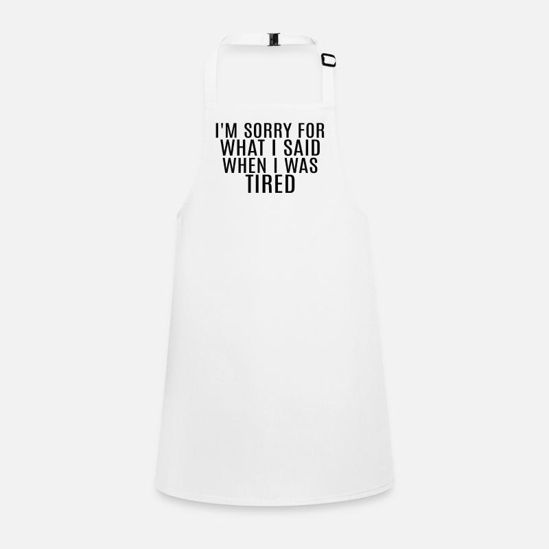 Sarcastic Saying Children's Apron