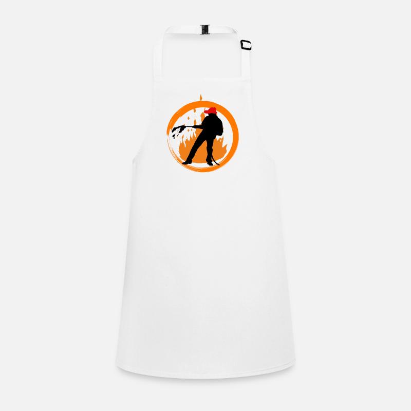 Feuerwehrmann Schürze für Kinder