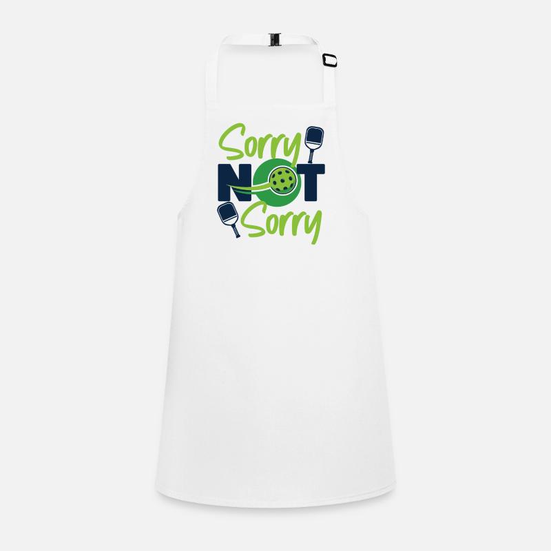 Pickleball Sorry Not Sorry Children's Apron