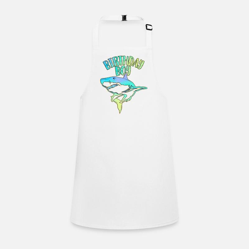 Birthday Boy - Thème Requin Tablier Enfant