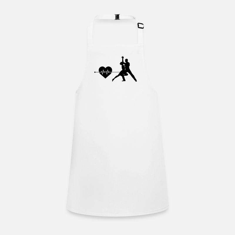 Dancing heartbeat Children's Apron