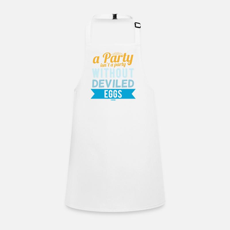 Day of stuffed eggs Children's Apron
