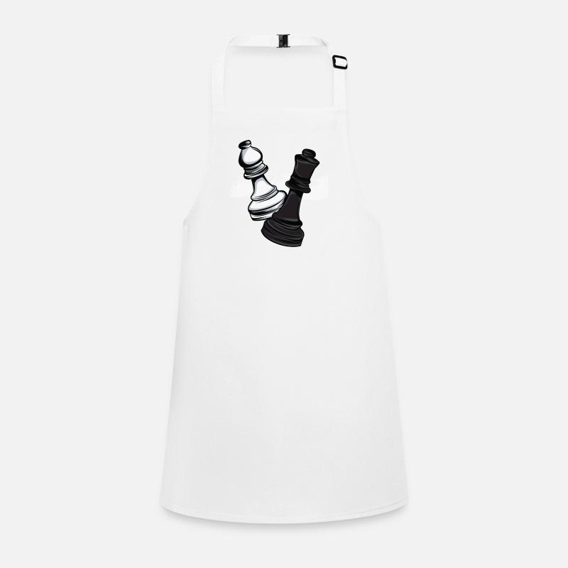 Chess Runner Checkers Children's Apron