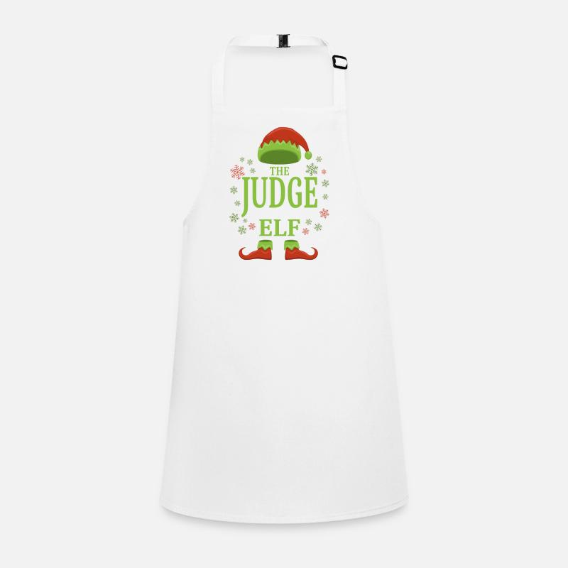Judge Christmas Elf Children's Apron