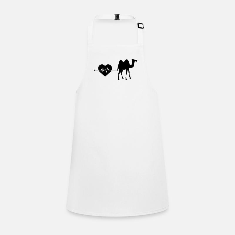 Battement de cœur de chameau dromadaire Tablier Enfant
