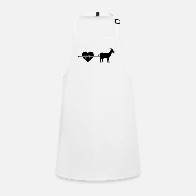 Goat heartbeat Children's Apron