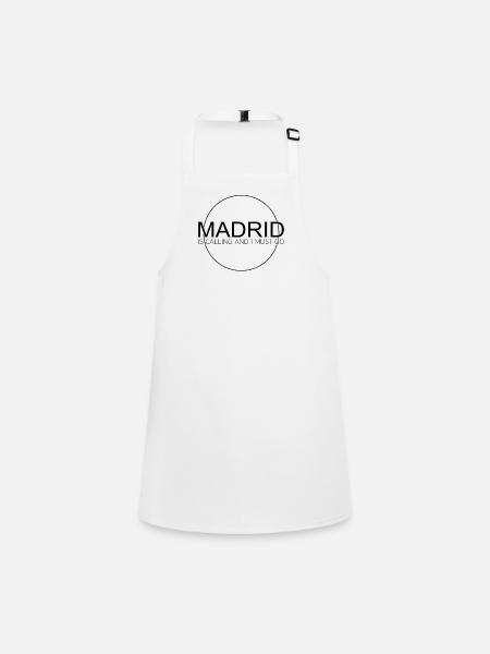 Citation de Madrid - Tablier Enfant - blanc - Devant