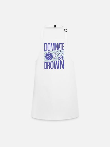 Water Polo Vintage Dominate Or - Children's Apron - white - Front