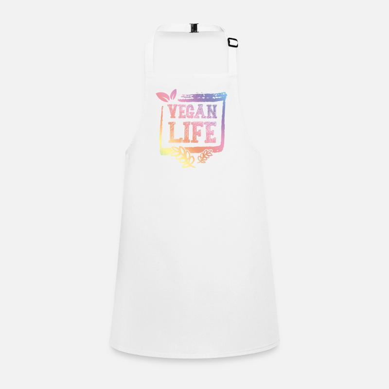 Vegan Leben Schürze für Kinder