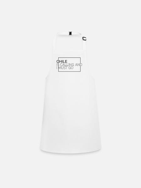 Chile Quote - Children's Apron - white - Front