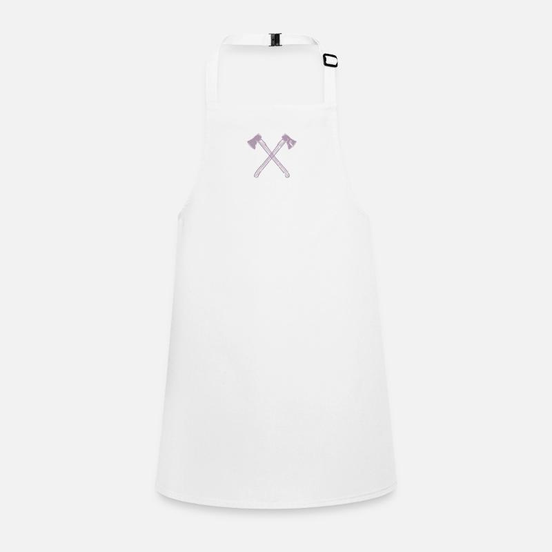 Axe crossed axes Children's Apron