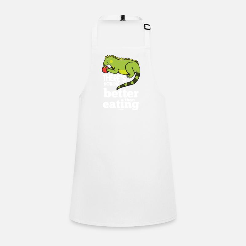 hungry iguana Children's Apron