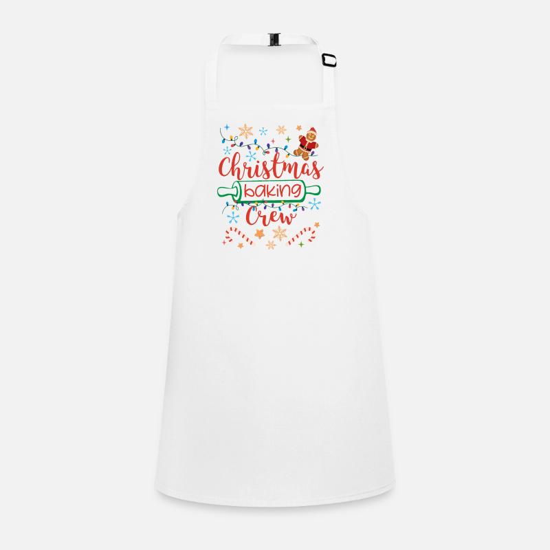Funny Gingerbread Christmas Cookie Baking Crew Schürze für Kinder