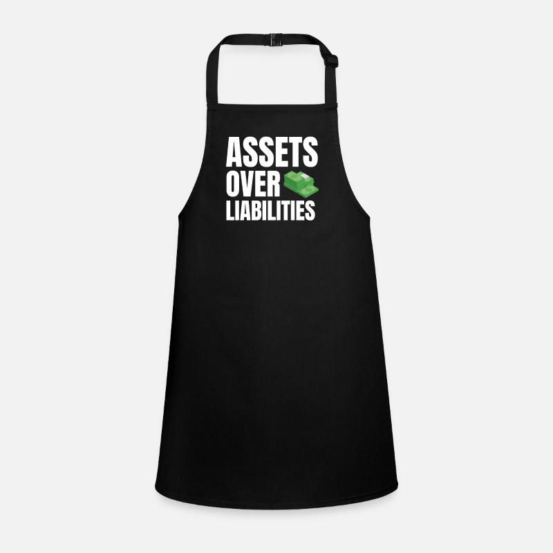 Actifs sur passifs Entrepreneur comptable Tablier Enfant