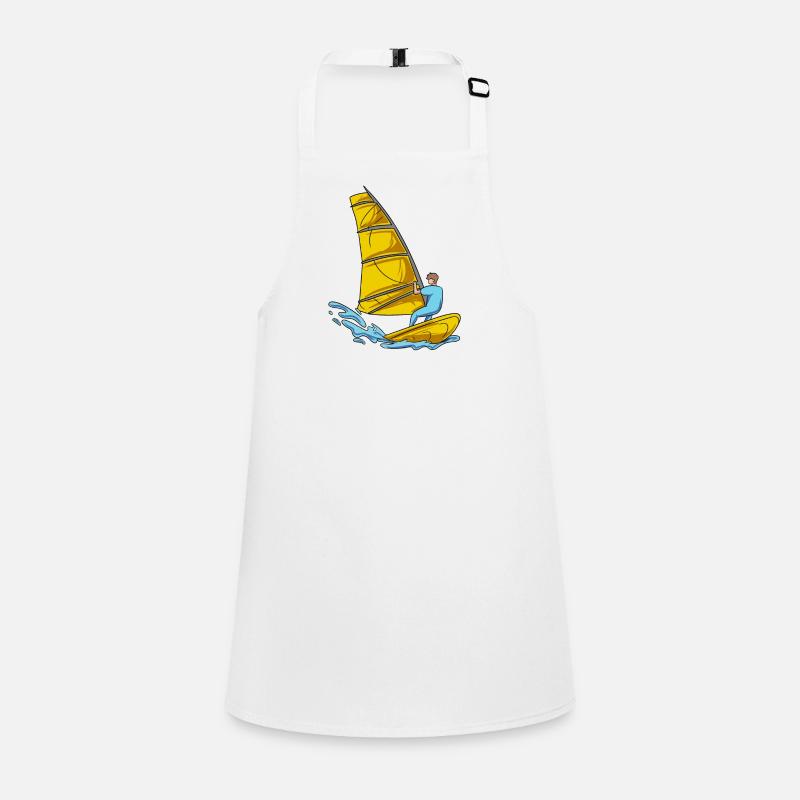 Windsurfer Surfer Tablier Enfant
