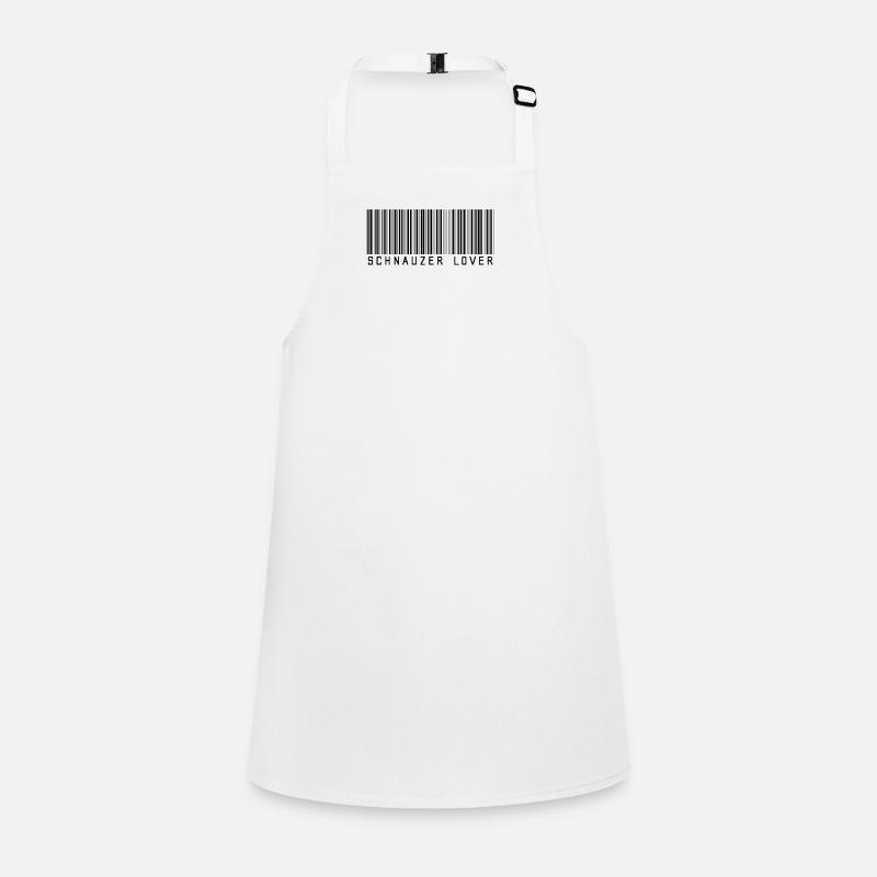Ich liebe Schnauzer Schürze für Kinder