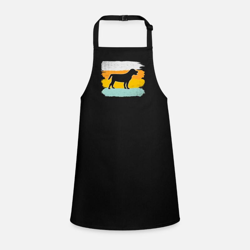 Chien Rétro Tablier Enfant